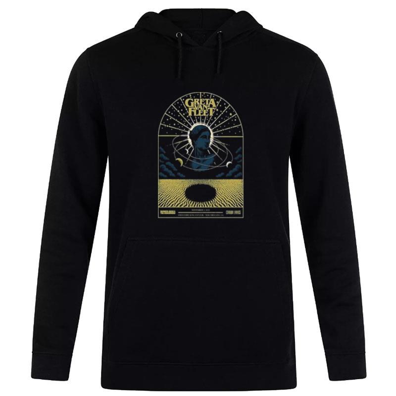 Greta Van Fleet Tour Smoothie King Center New Orleans Hoodie