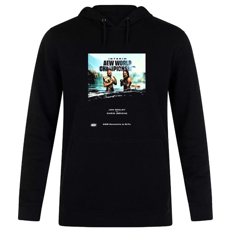 Interim Aew World Championship Jon Moxley Vs Chris Jericho Hoodie