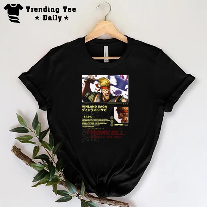 Introduction'to Thorkell Vinland Saga Anime Thorkell The Tall A Cunning Mystery Viking T-Shirt