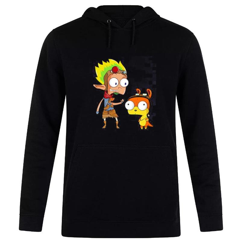 Invader Jak Parody Jak And Daxter Hoodie