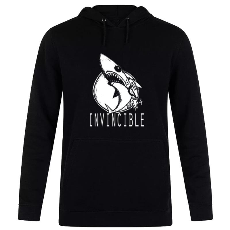 Invincible Shark Design Hoodie