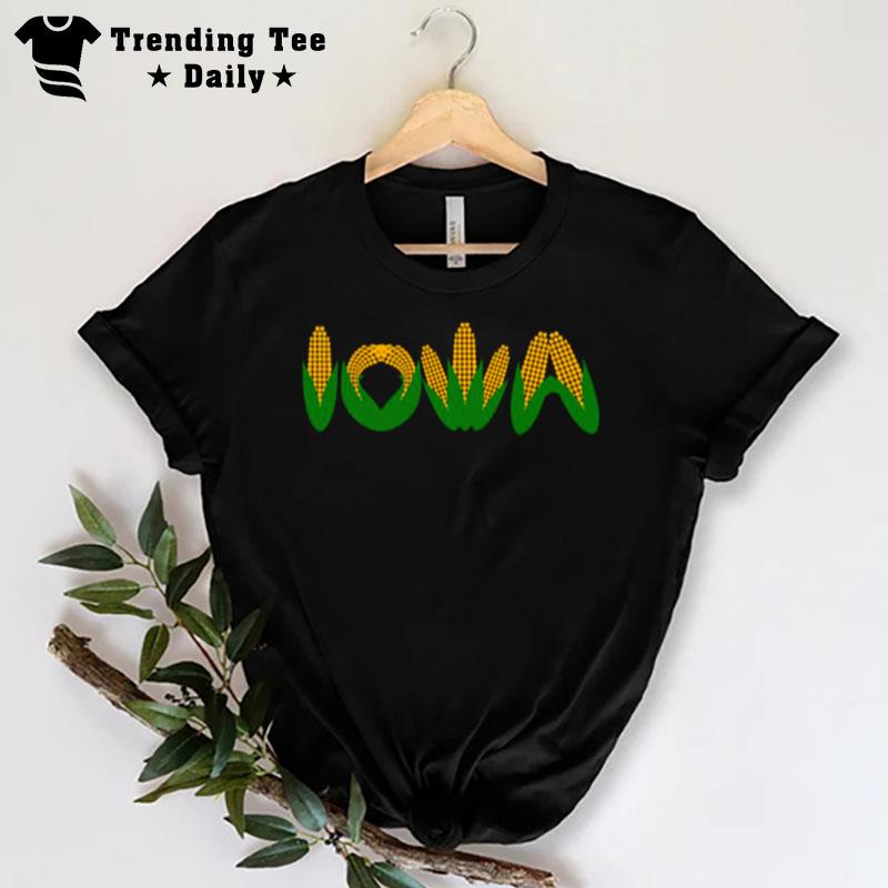 Iowa Corn Logo State T-Shirt