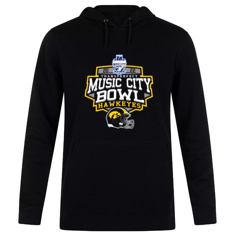 Iowa Hawkeyes 2022 Transperfect Music City Bowl Bound Hoodie