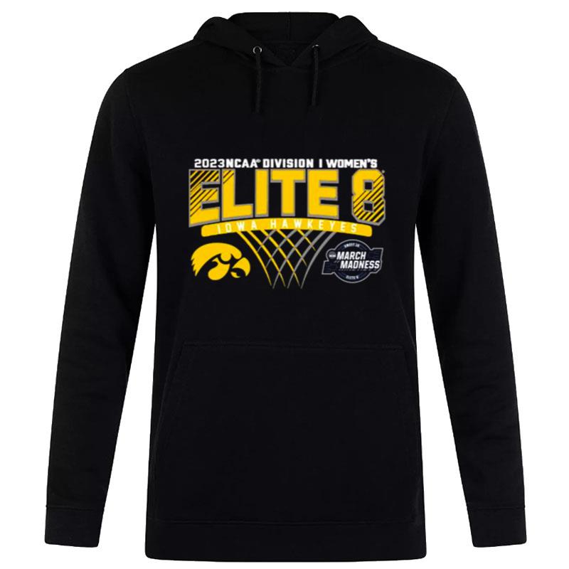 Iowa Hawkeyes 2023 Ncaa Division I Women's Basketball Elite Eigh Hoodie