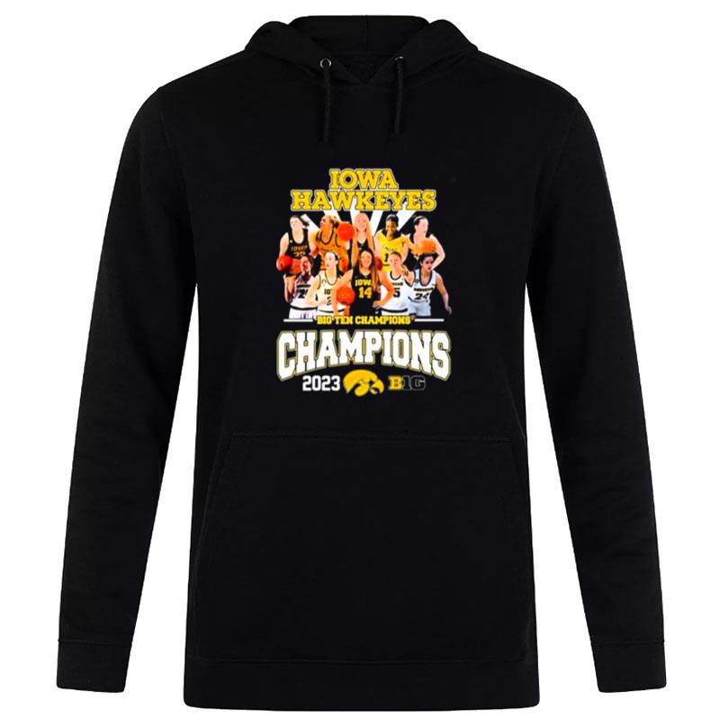 Iowa Hawkeyes Big Ten Champions 2023 Hoodie