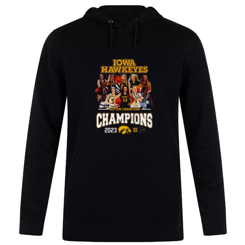 Iowa Hawkeyes Bigten Champions 2023 Hoodie