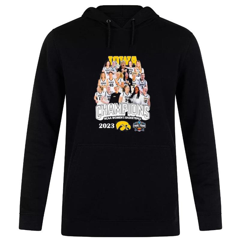 Iowa Hawkeyes Women's Basketball 2023 n'tional Champions Hoodie