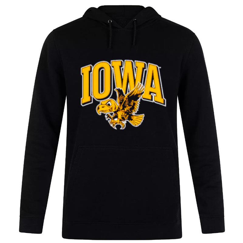 Iowa Herky The Hawk Hoodie