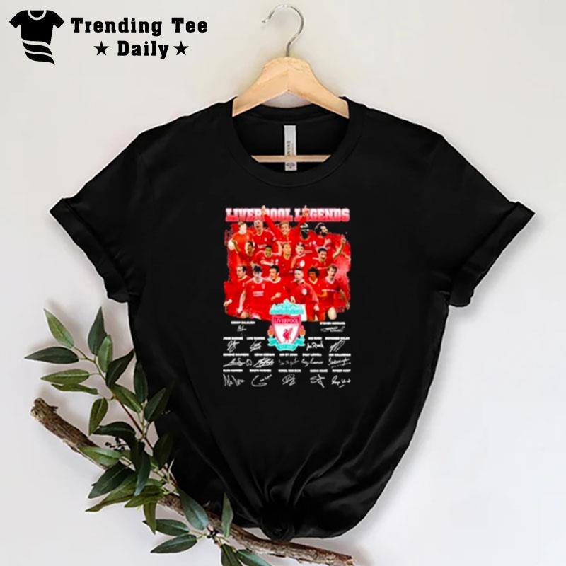 Liverpool Legends Thank You Fans Sign'tures T-Shirt