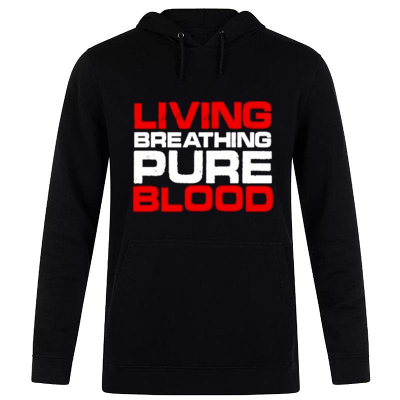 Living Breathing Pure Blood Hoodie