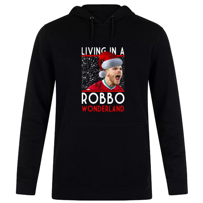 Living In A Robbo Wonderland Liverpool Christmas Hoodie