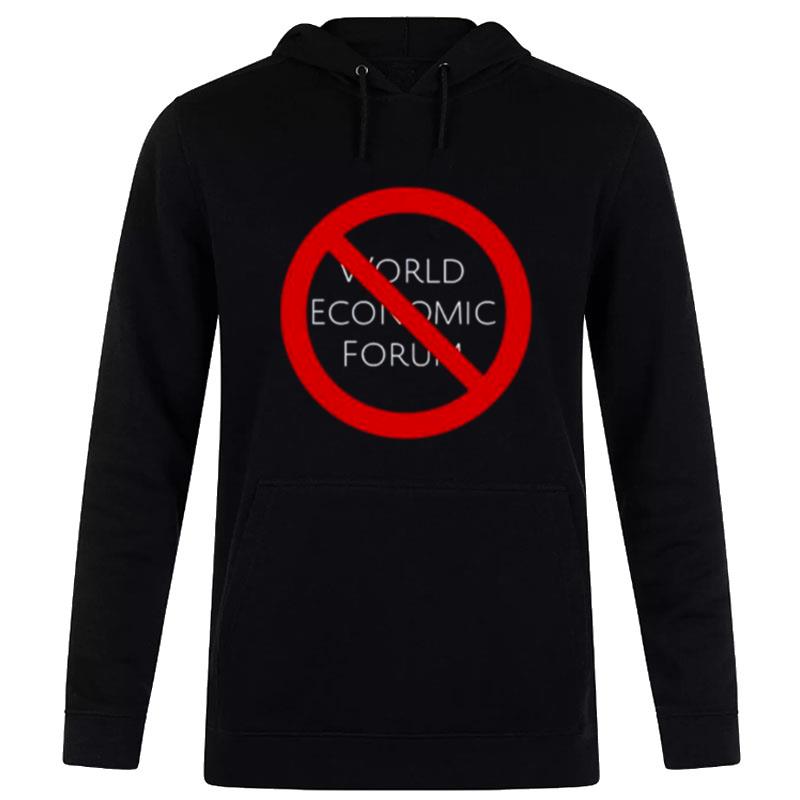 Liz Churchill No To World Economic Forum Hoodie