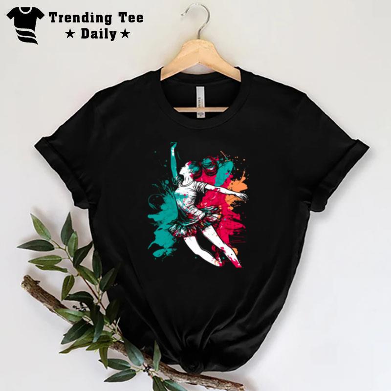 Ljeana Cartoon Design Balle T-Shirt