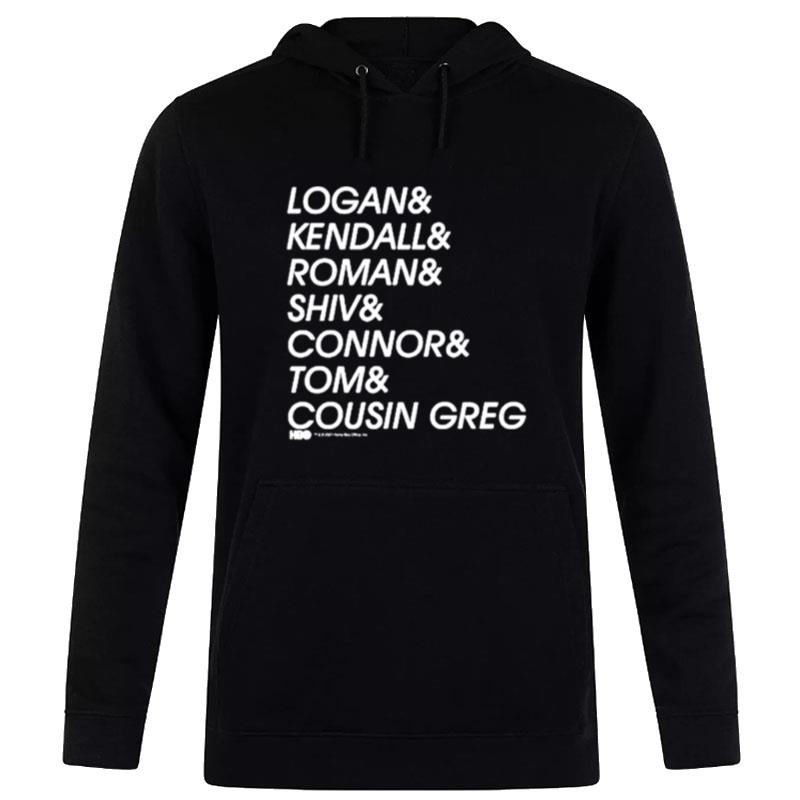 Logan Kendall Roman Shiv Connor Tom Cousin Greg Hoodie