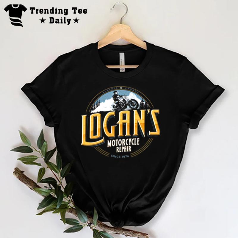 Logan's Motorcycle Repair Logo Since 1974 T-Shirt