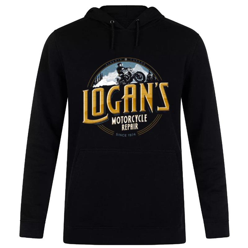 Logan's Motorcycle Repair Marvel Hoodie