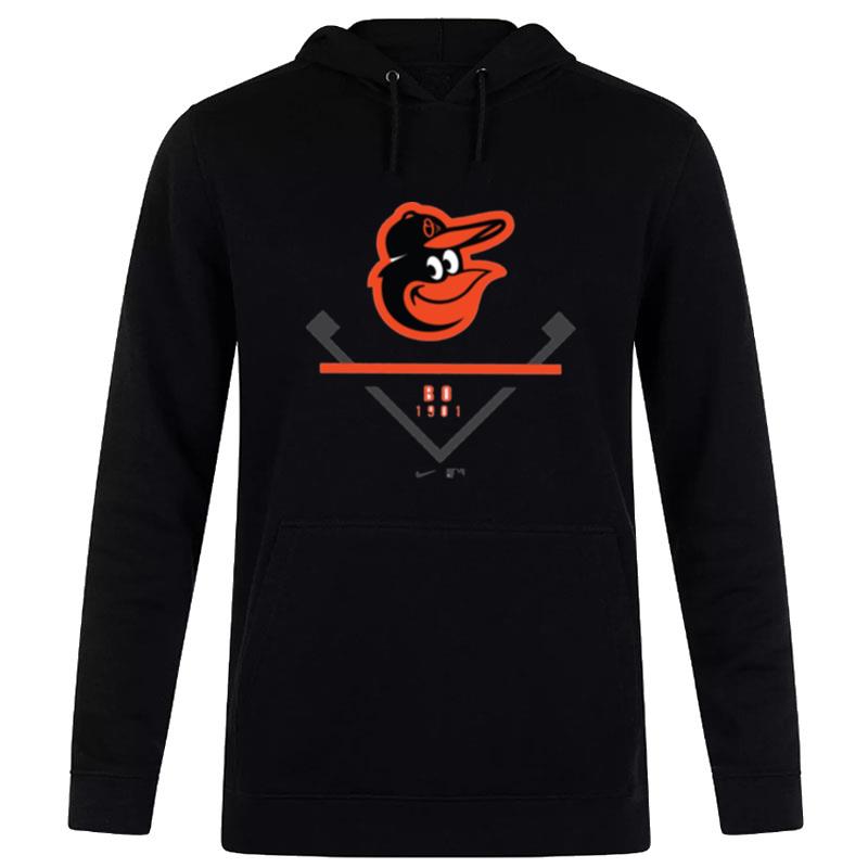 Logo Baltimore Orioles Bo 1901 Hoodie