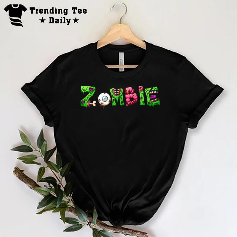 Logo Doodle Zombies Love Brains T-Shirt