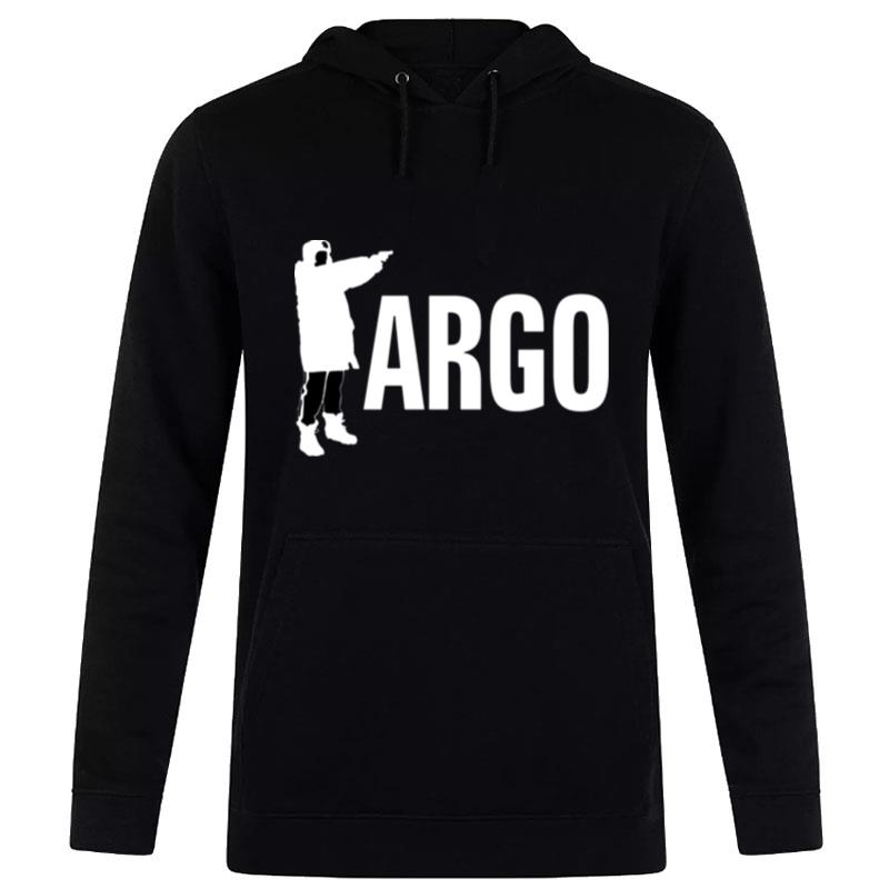 Logo Fargo Movie White Hoodie