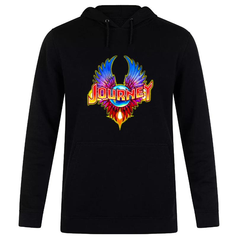 Logo Journey Rock Band Hoodie