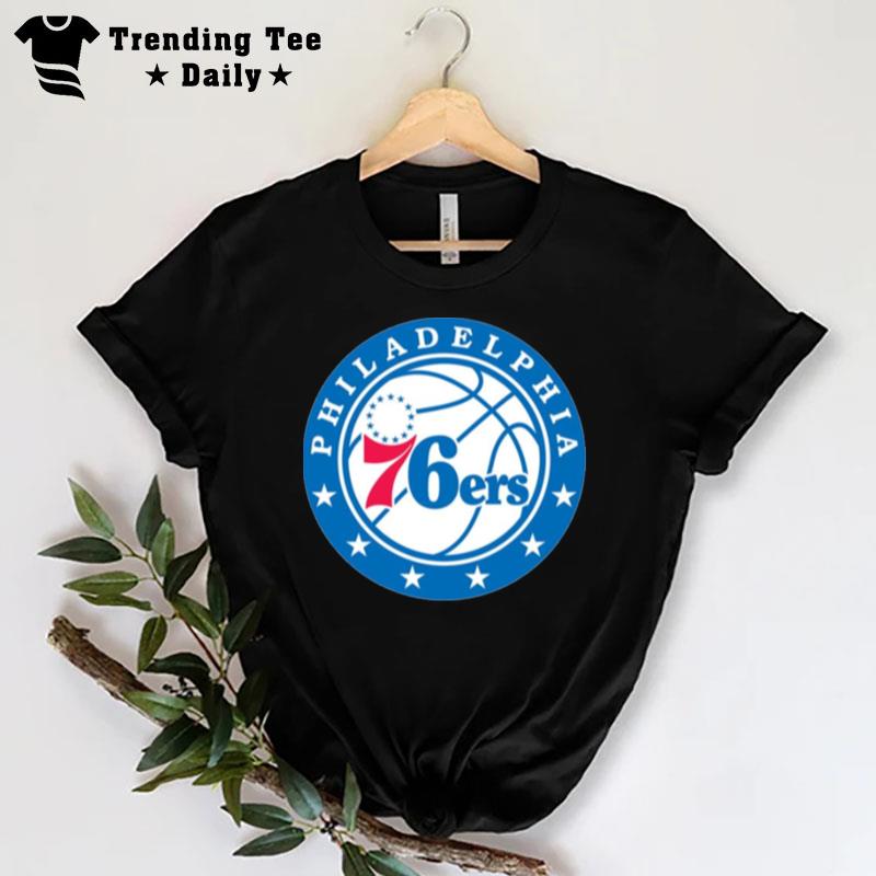 Logo Philadelphia 76Ers Sports T-Shirt