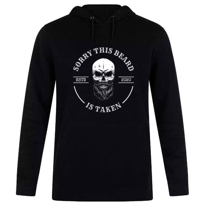 Logo Sorry This Beard Is Taken Skull All Hoodie