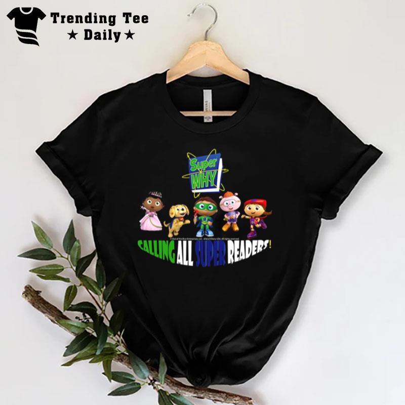 Logo Super Why Calling All Super Readers T-Shirt