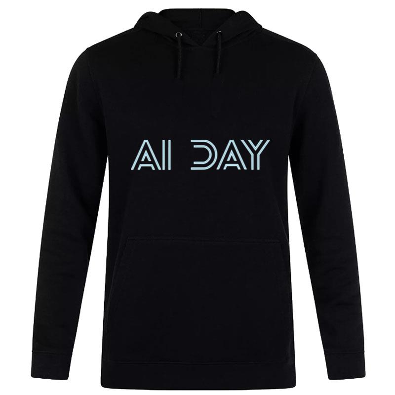 Logo Tesla's Ai Day Hoodie