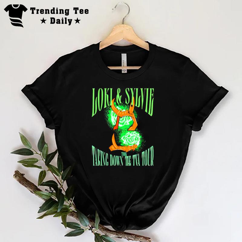 Loki & Sylvie The Taking Down'tie Tva Tour T-Shirt