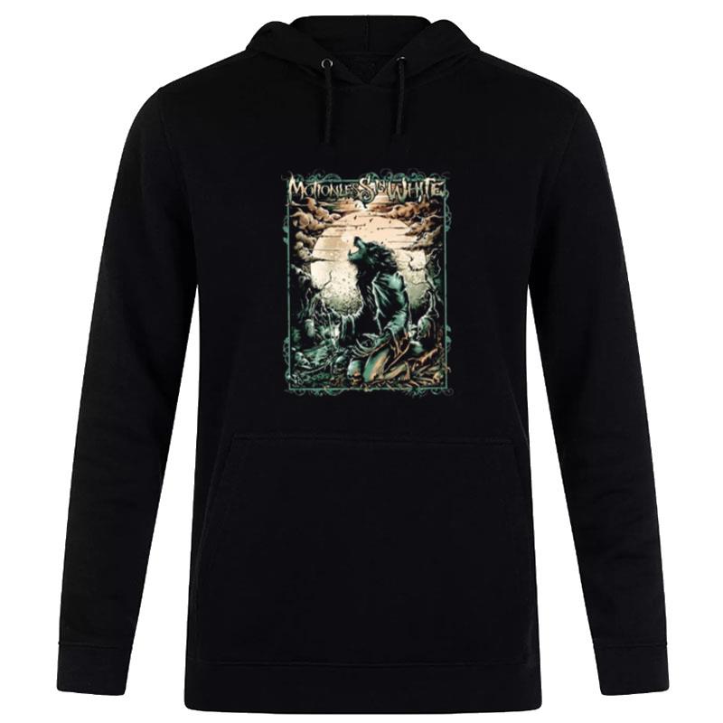 Lonely Wolf Motionless In White Hoodie