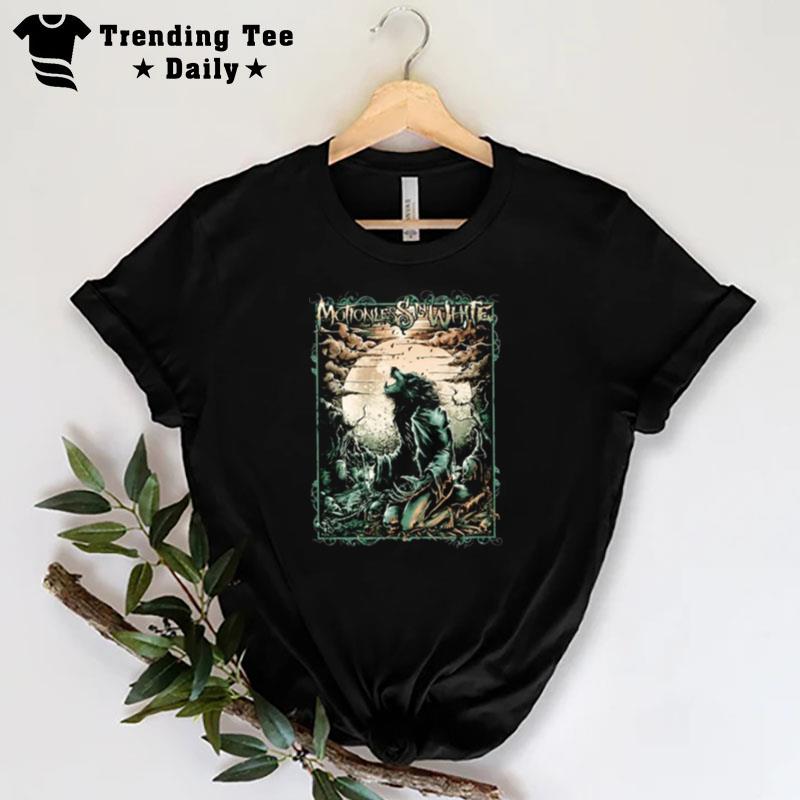 Lonely Wolf Motionless In White T-Shirt