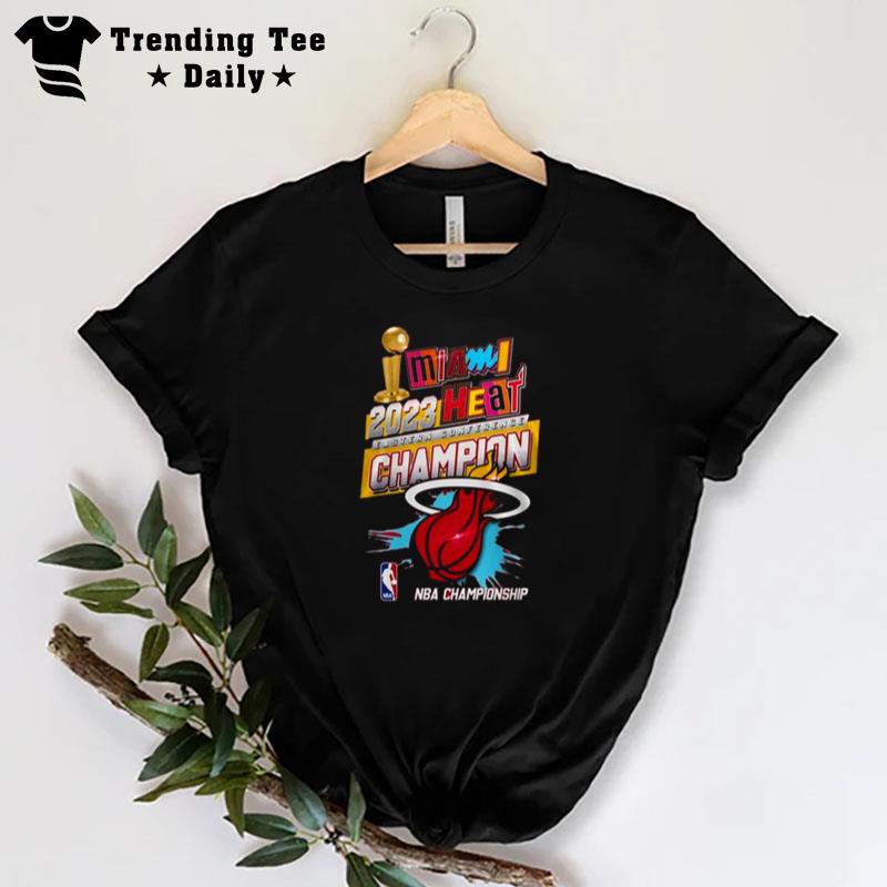 MI'mi Heat 2023 Eastern Conference Champion Nba Championship T-Shirt