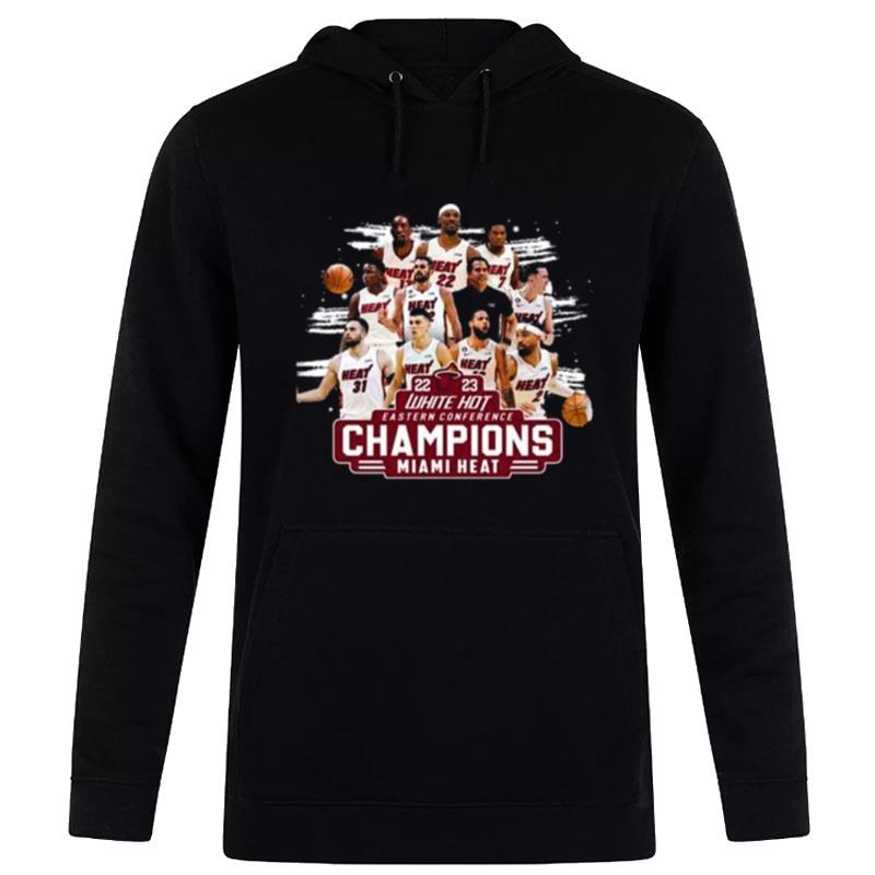 MI'mi Heat 2023 White Hot Eastern Conference Champions Hoodie