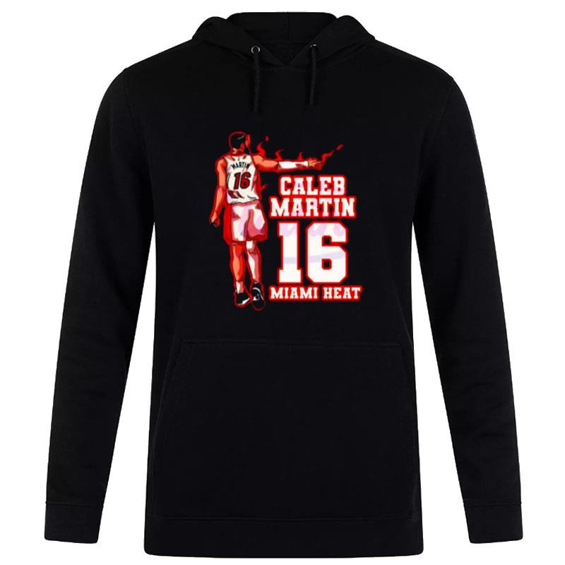 MI'mi Heat Caleb Martin Nba Player Hoodie