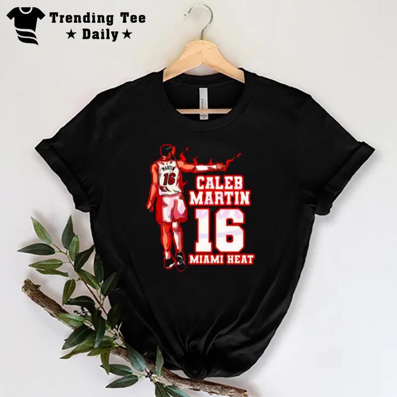 MI'mi Heat Caleb Martin Nba Player T-Shirt