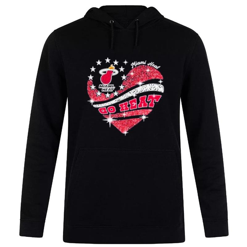 MI'mi Heat Go Heat Heart DI'mond Hoodie