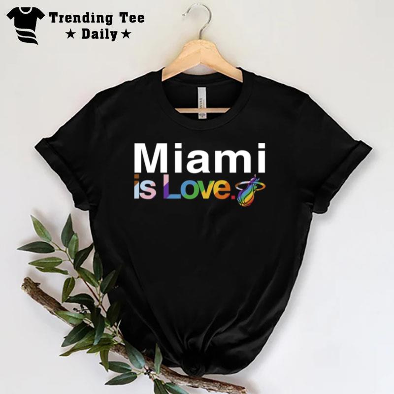 MI'mi Heat Is Love Pride T-Shirt