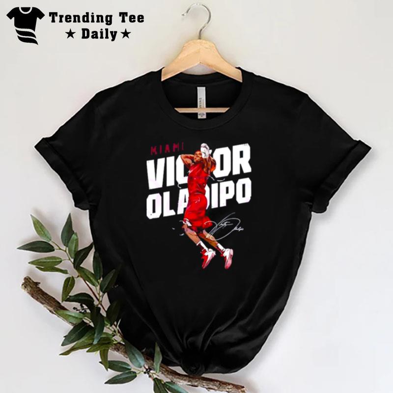 MI'mi Heat Victor Oladipo Slam Dunk T-Shirt