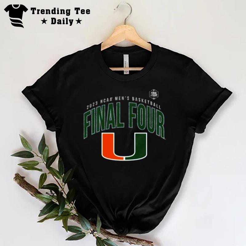 MI'mi Hurricanes 2023 NCAA Men's Basketball Tournament March Madness Final Four T Shirt T-Shirt