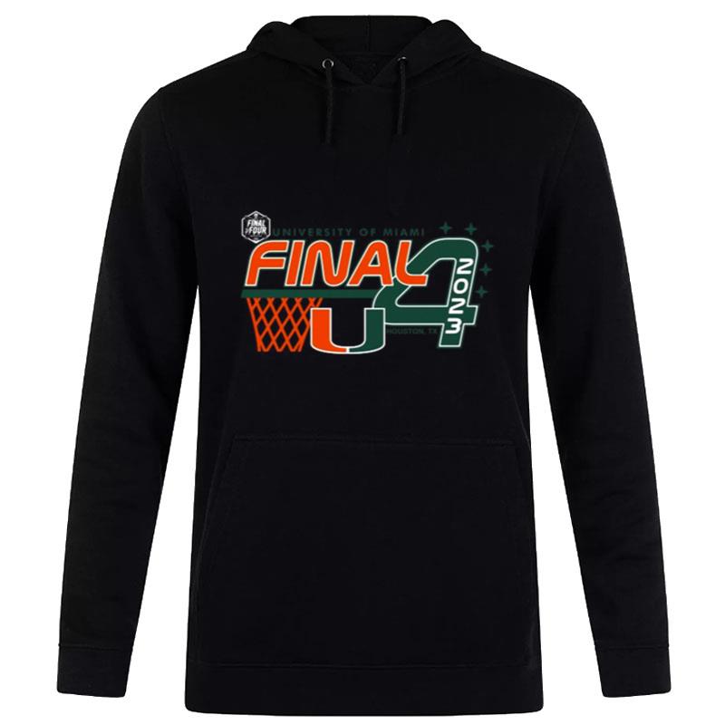 MI'mi Hurricanes 2023 University Of MI'mi Final Four Hoodie