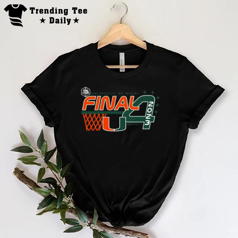 MI'mi Hurricanes 2023 University Of MI'mi Final Four T-Shirt