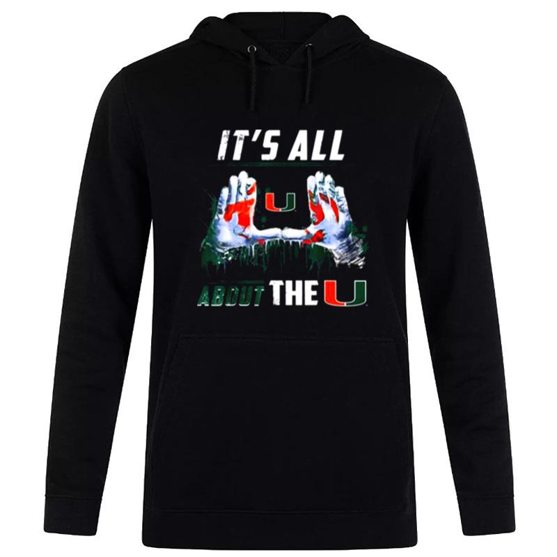 MI'mi Hurricanes All About The U Apparel Hoodie