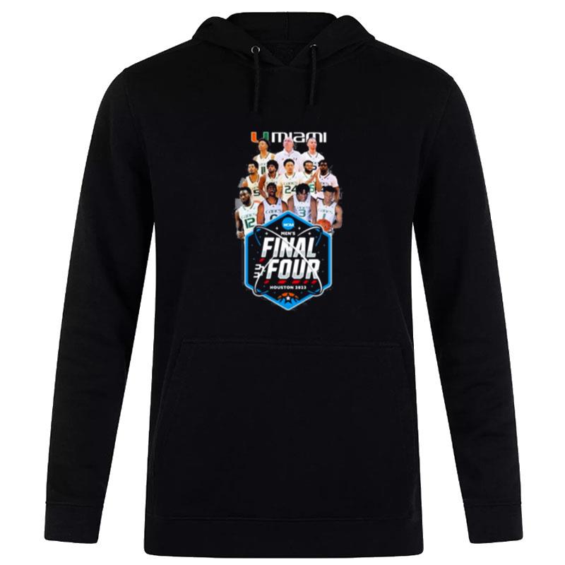 MI'mi Hurricanes Men's Basketball 2023 Men's Final Four Hoodie