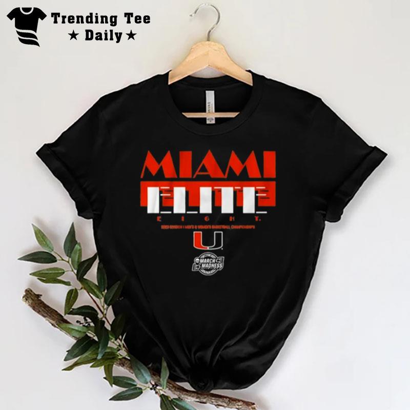 MI'mI'men's And Women's Basketball Elite Eight 2023 T-Shirt