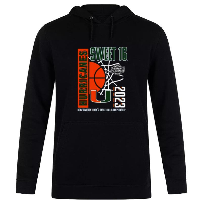 MI'mI'men's Basketball Ncaa March Madness Sweet Sixteen 2023 Hoodie