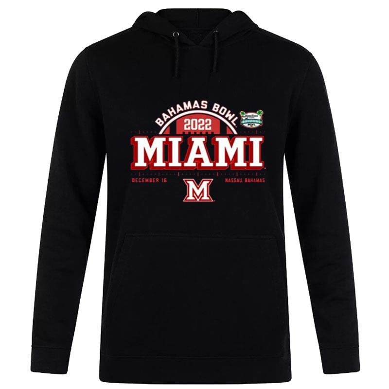 MI'mi Redhawks Bahamas Bowl 2022 Dec 16 Nassau Hoodie