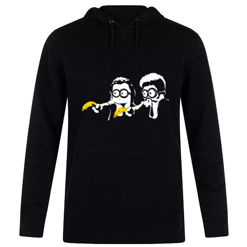 Mib Minions Banana Guns Mashup Hoodie