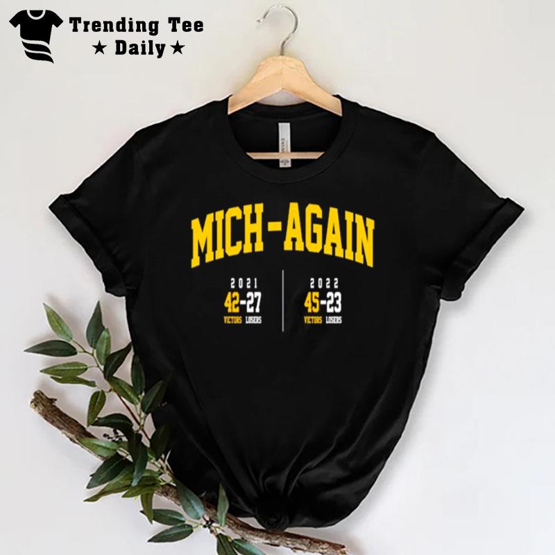 Mich Again Mictors Losers 2021 2022 T-Shirt