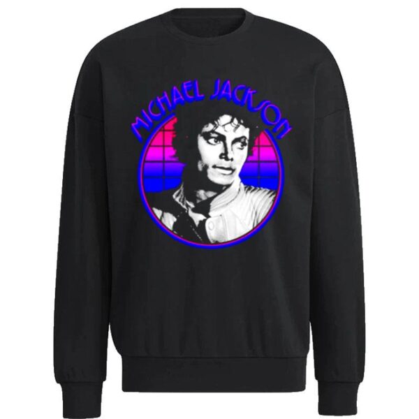 Michael Jackson Circle Photo Sweatshirt