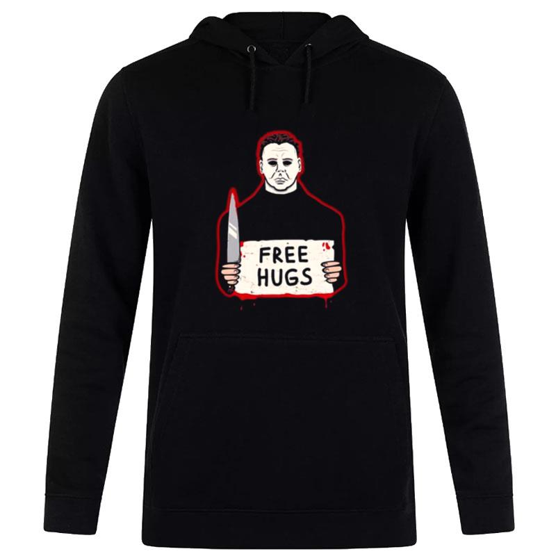 Michael Myers Free Hugs Halloween Hoodie